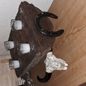 Rustic Candle Holder